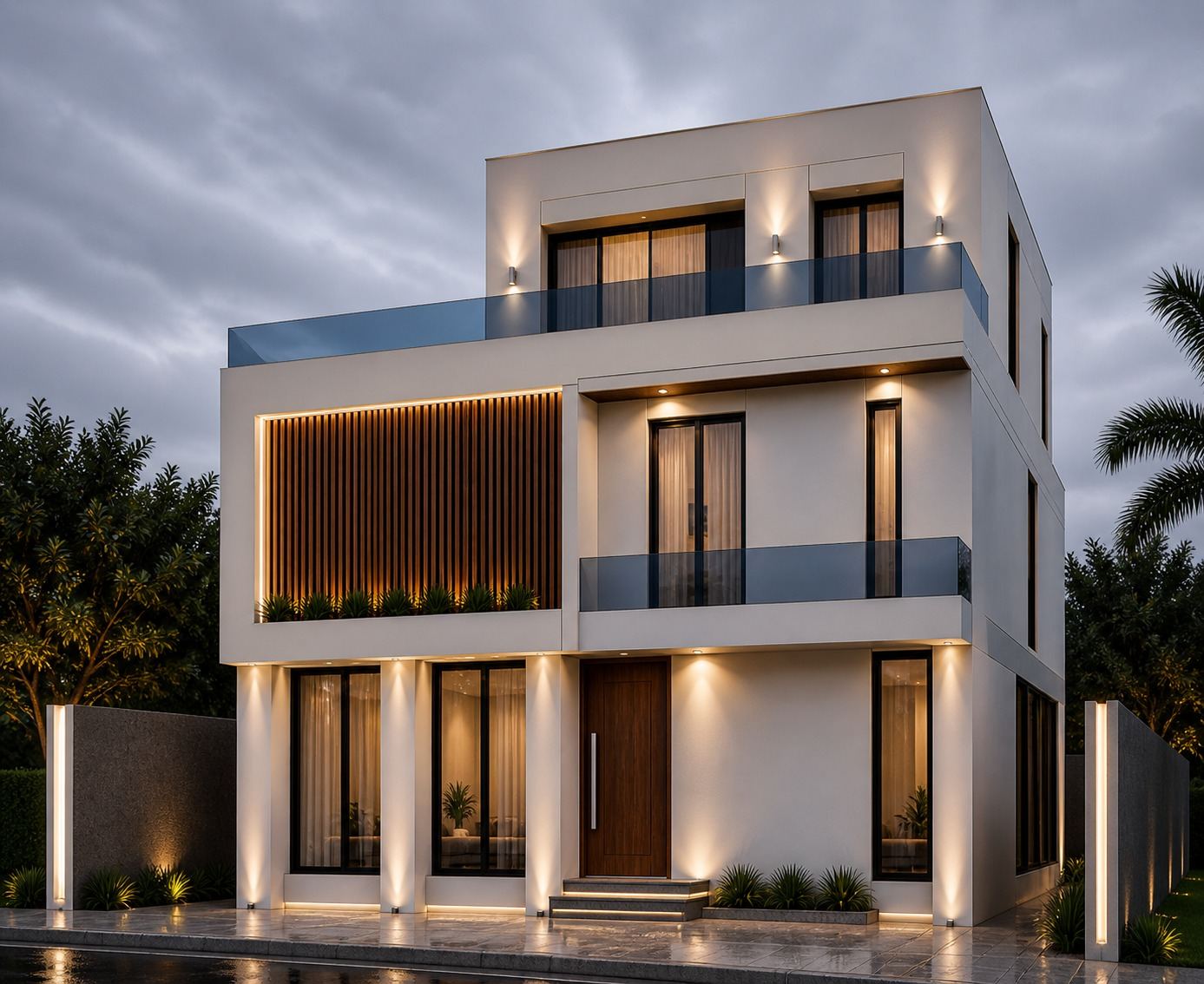 Contemporary villa designed by InterVia